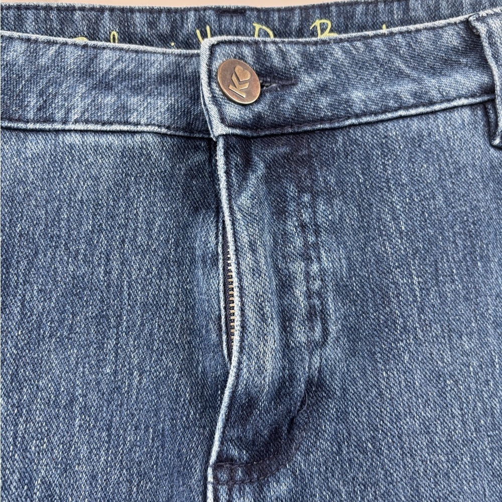 Belle by Kim Gravel Flexibelle 5 Pocket Boot Cut Jeans Size 20W - Picture 5 of 7